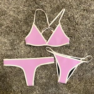 Lilac Hoaka Swimsuit Two Piece